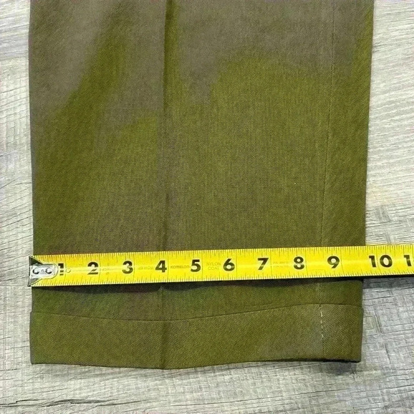 Vintage Monsieur By Givenchy Pleated Dress Pants Mens 40R Brown Made in USA - Picture 15 of 16